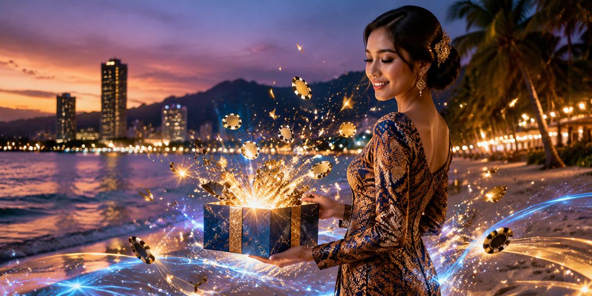 Pengalaman pertaruhan mudah alih dengan rekabentuk batik Pulau Pinang
